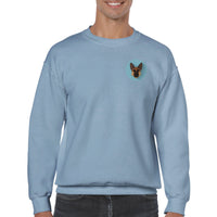 Shepherd Girl Blue Crewneck Sweatshirt