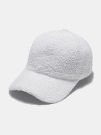 Fuzzy Baseball Cap – Adjustable Warm Polyester Hat in Multiple Colors