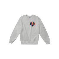 Color Silly Lab Printed Crewneck Sweatshirt