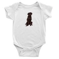 Cocoa rinted Baby Short Sleeve Bodysuit