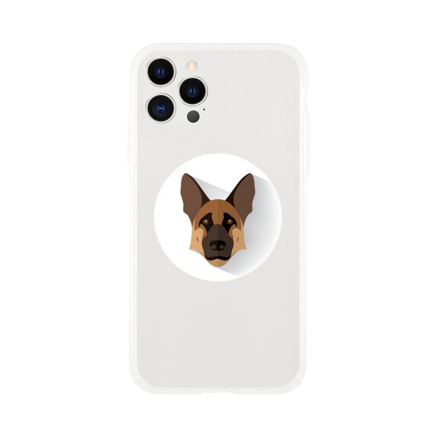 Shepherd Girl White iPhone Case