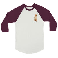 Max Printed 3/4 sleeve Raglan T-shirt