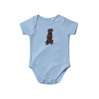 Cocoa rinted Baby Short Sleeve Bodysuit