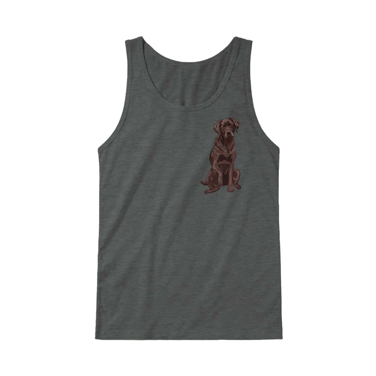 Cocoa Print Premium Tank Top