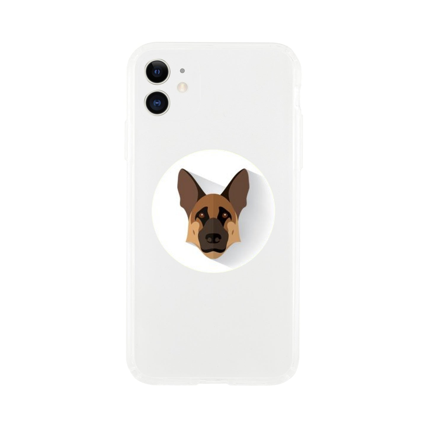 Shepherd Girl White iPhone Case