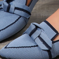 Pointed Toe Bow Detail Loafers – Casual Flats in Multiple Colors