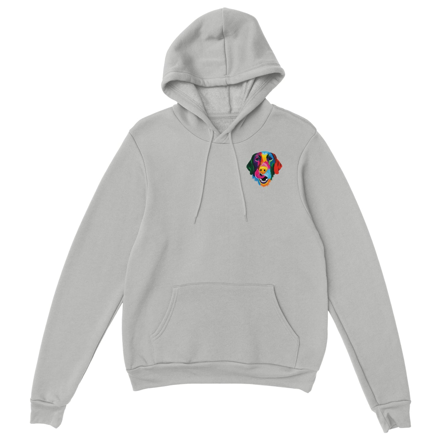 Color Silly Lab Printed Pullover Hoodie