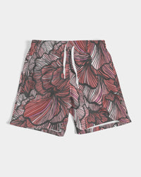 Petal Swirls 7" Classic Men's Swim Trunks with UPF 50+ Protection