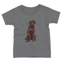 Cocoa Print Toddler Jersey T-Shirt | Rabbit Skins