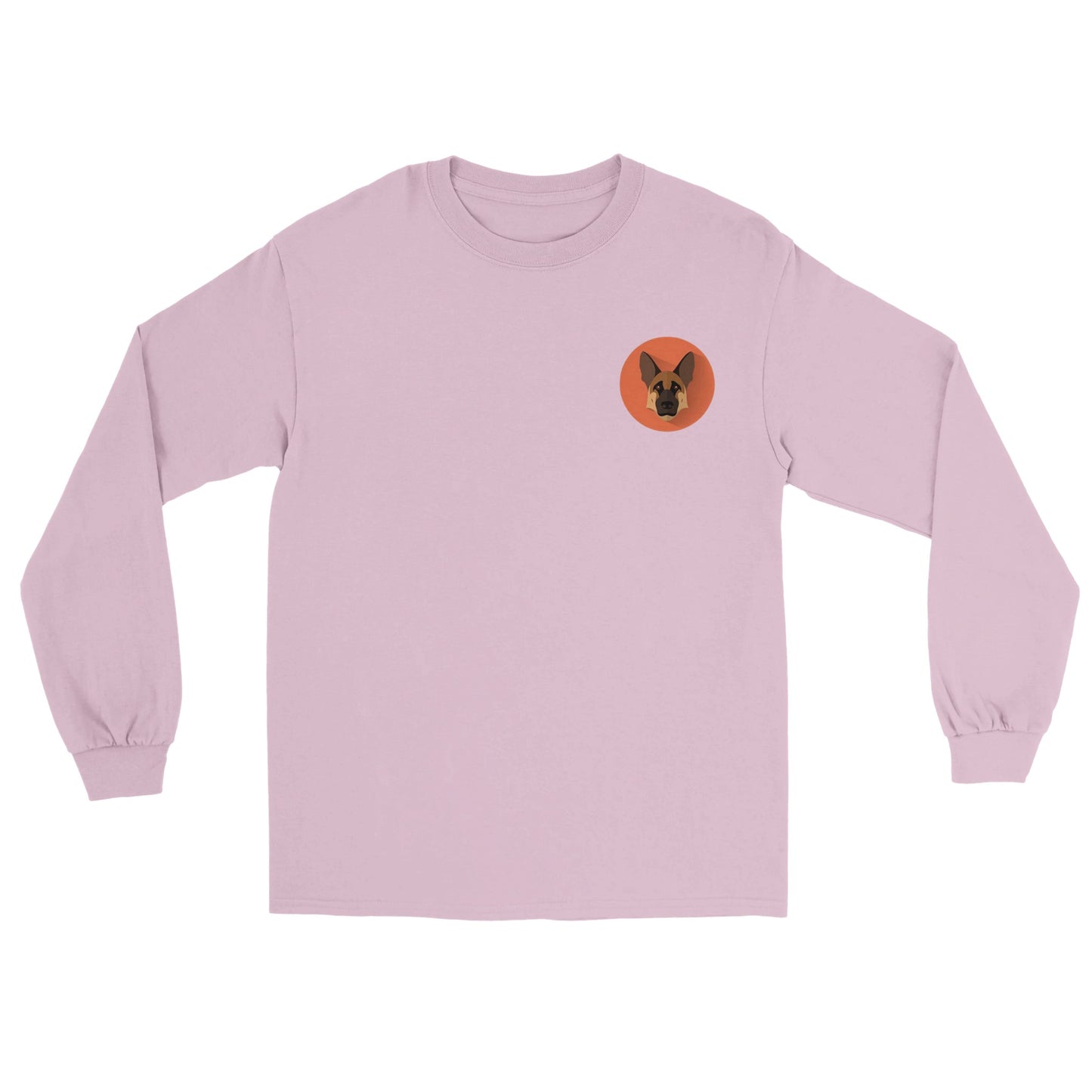 Shepherd Girl Orange Long-sleeve T-shirt