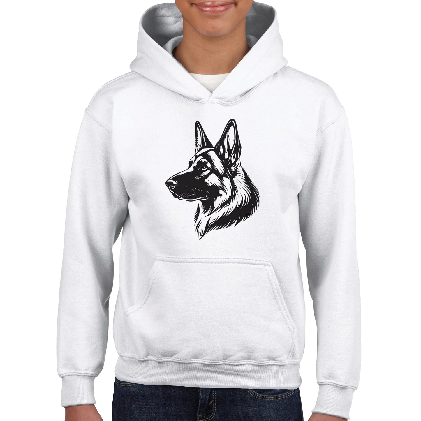 Shepherd Girl Classic Kids Pullover Hoodie