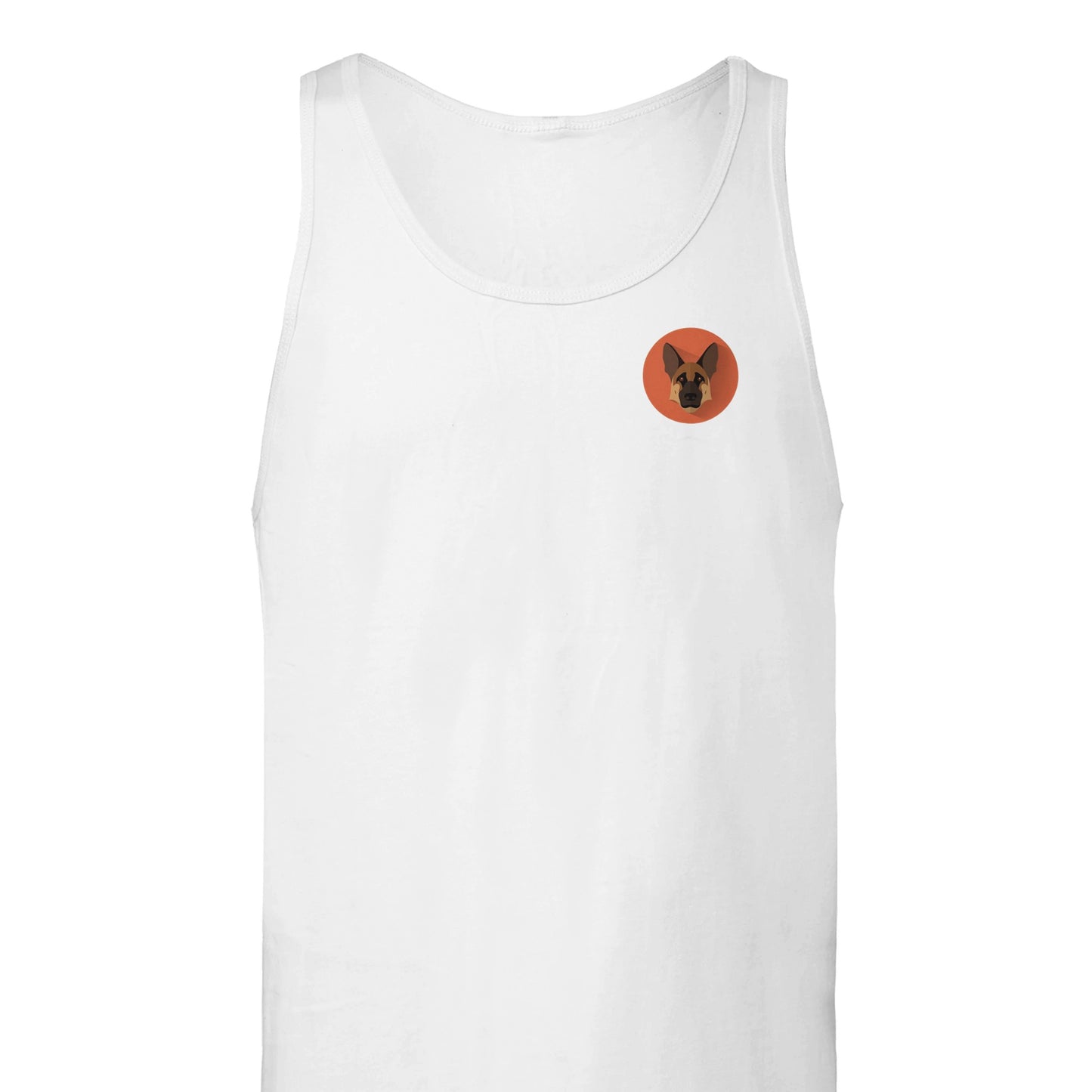 Shepherd Girl Orange Color Pop Tank