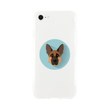 Shepherd Girl Blue iPhone Case