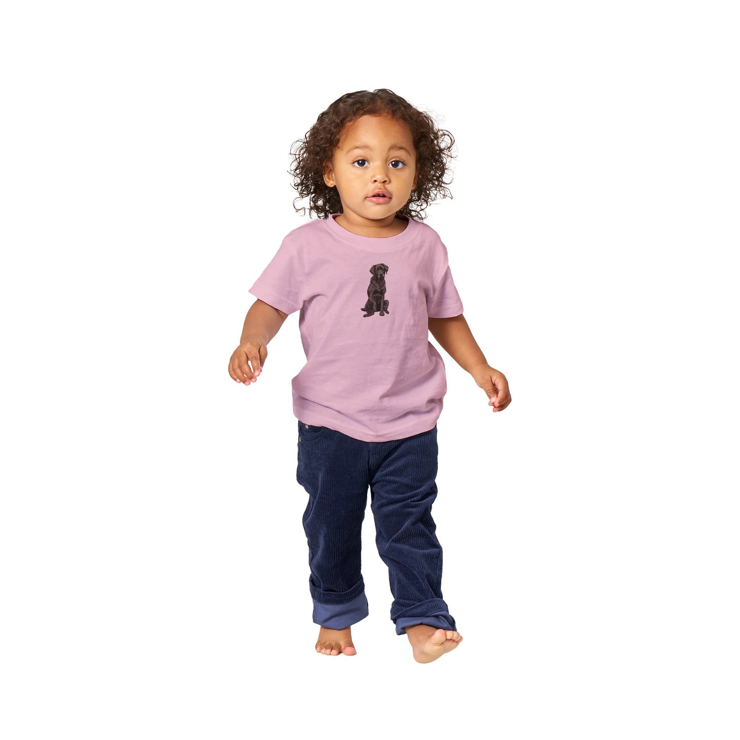 Cocoa Printed Baby Crewneck T-shirt