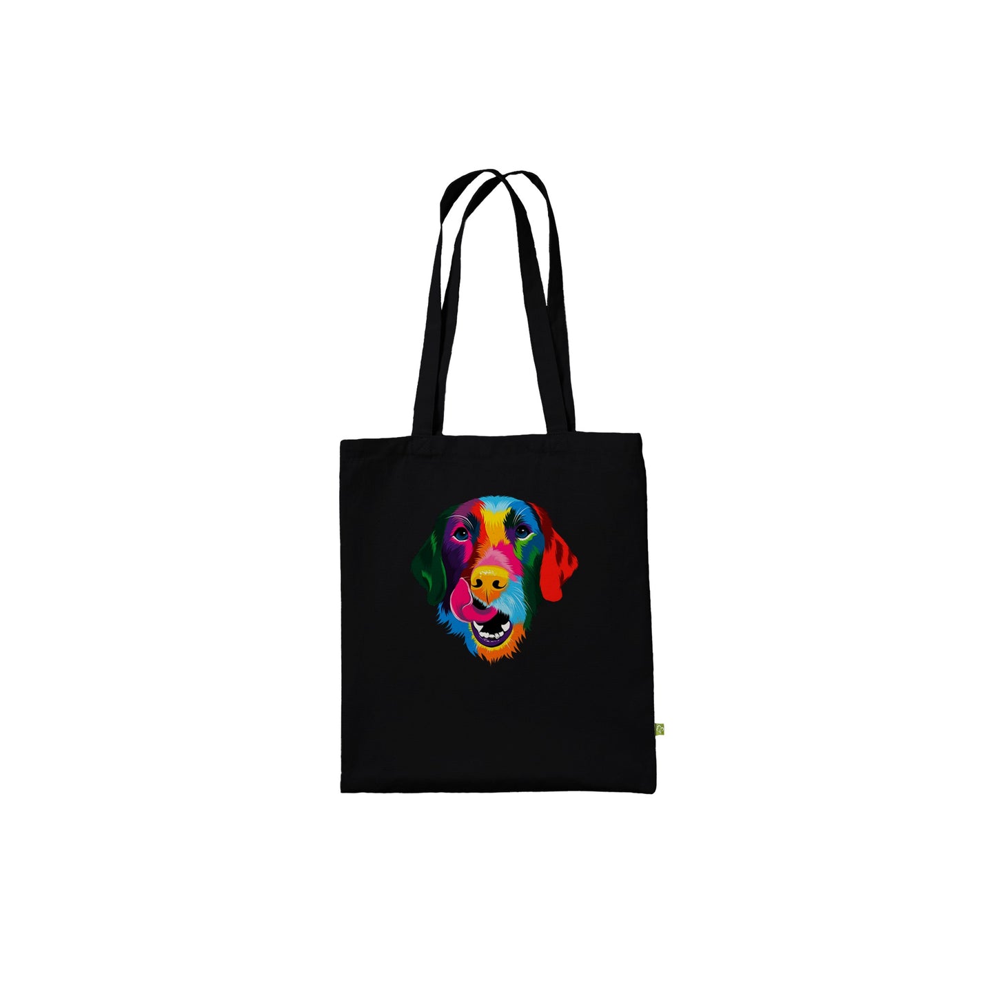 Color Silly Lab Printed Tote Bag