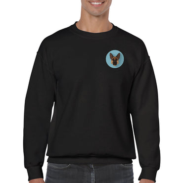 Shepherd Girl Blue Crewneck Sweatshirt