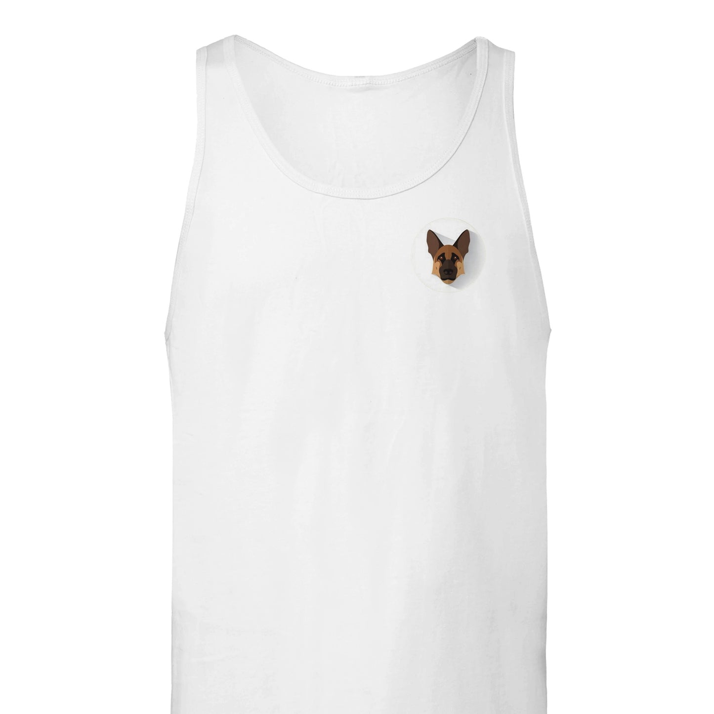 Shepherd Girl Color Pop White Tank