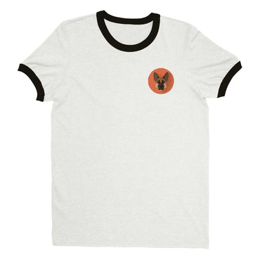 Shepherd Girl Orange Ringer T-shirt