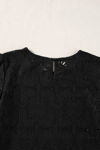 Chic Floral Lace Blouse