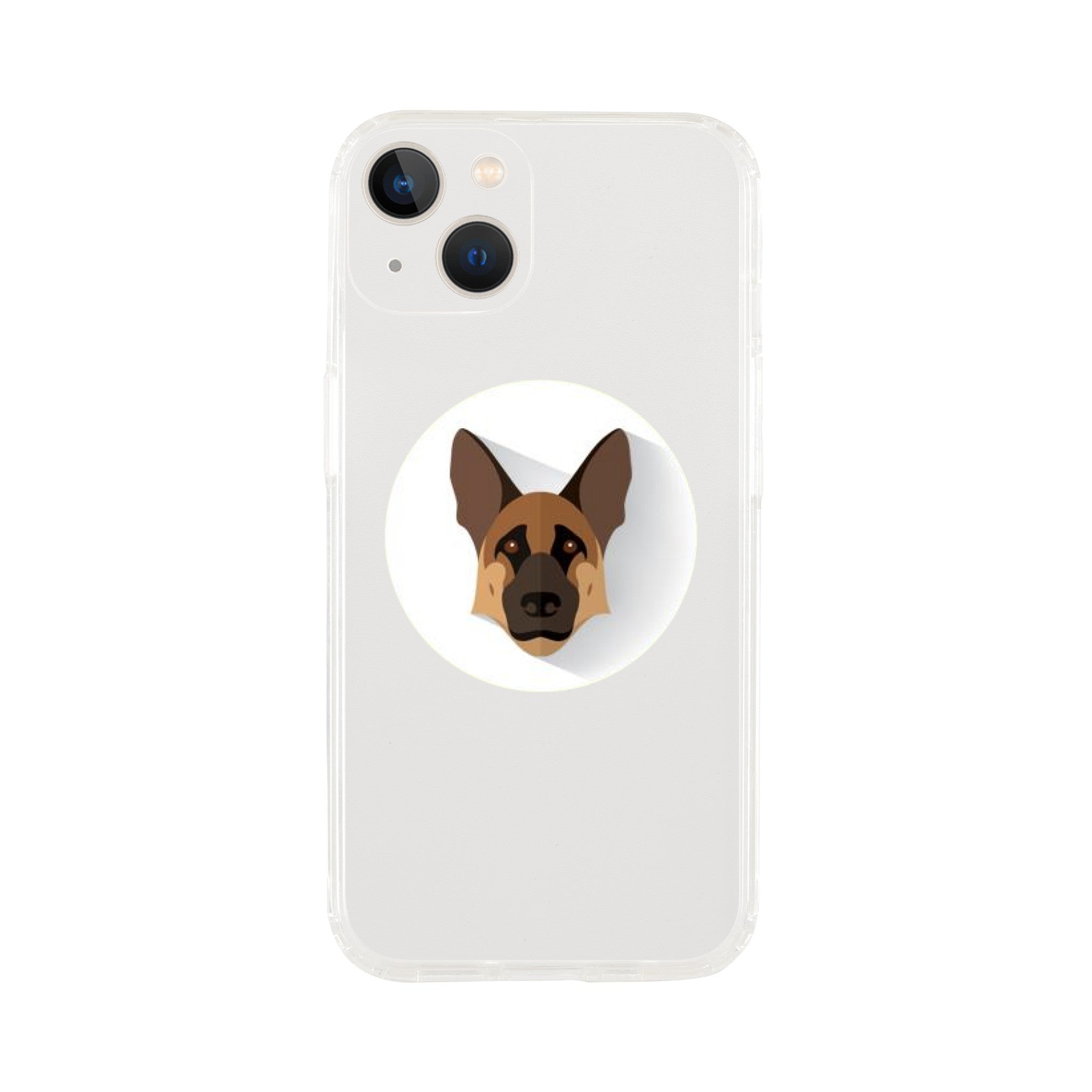 Shepherd Girl White iPhone Case