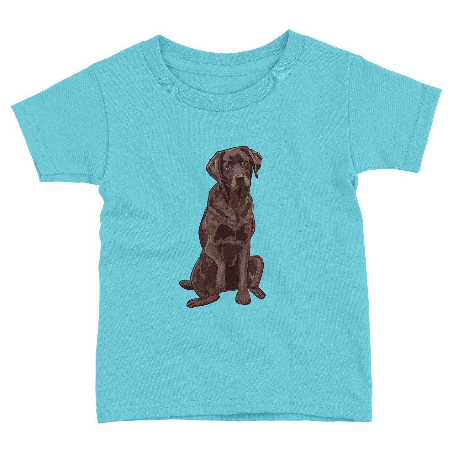 Cocoa Print Toddler Jersey T-Shirt | Rabbit Skins