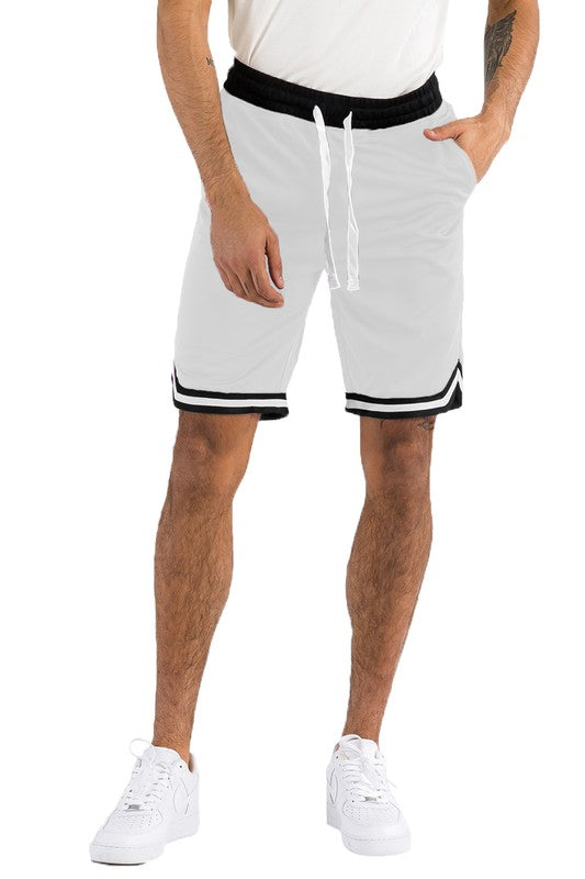 Basketball Stripe Shorts