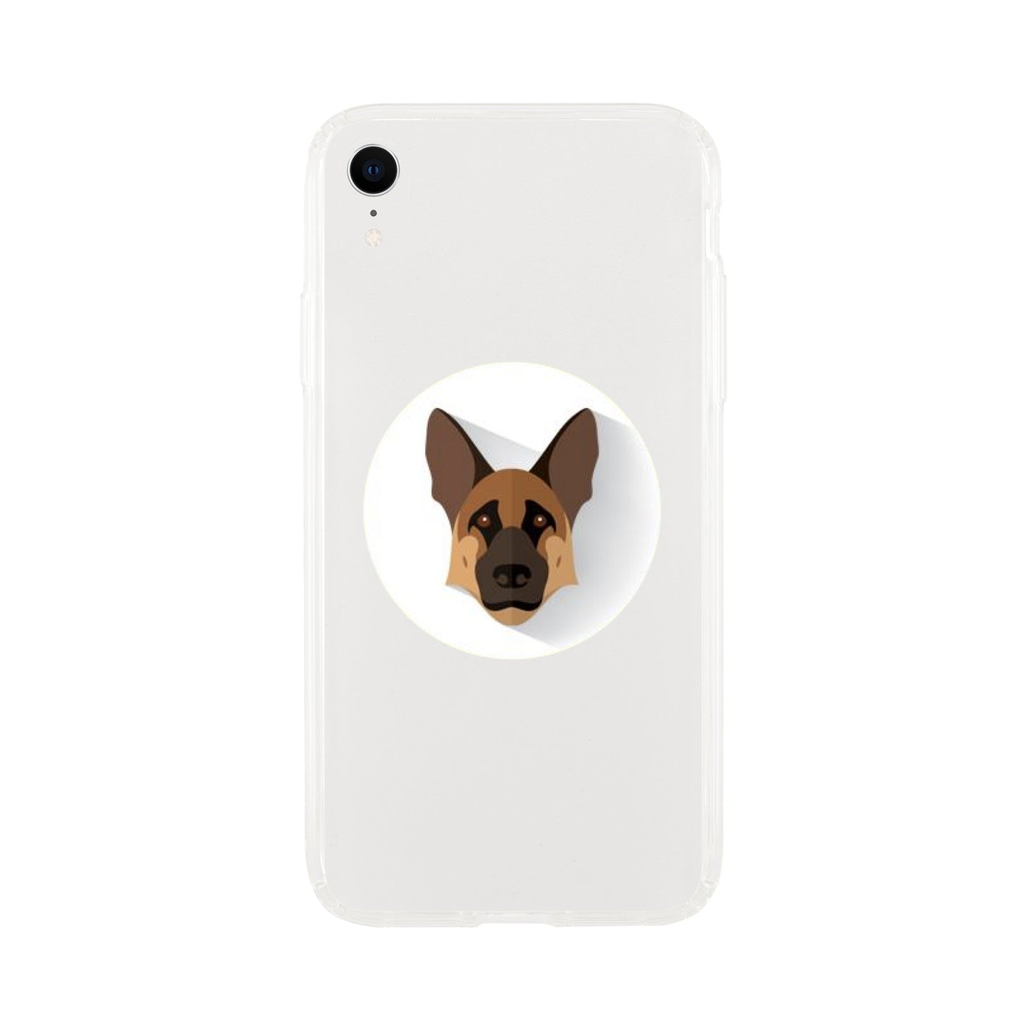 Shepherd Girl White iPhone Case