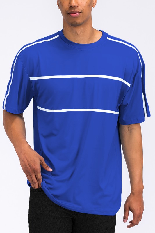 Round Neck Stripe T-shirt