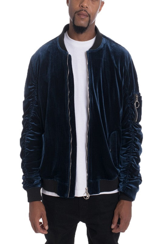 Slim Fit Bomber Jacket