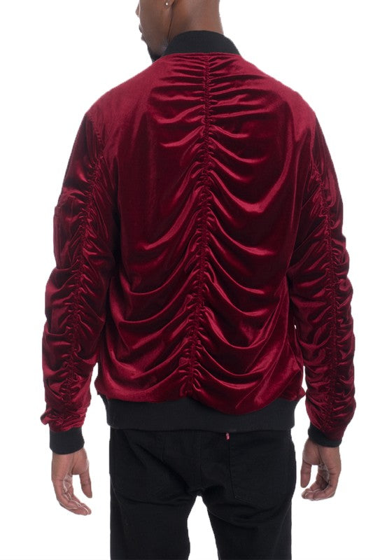 Slim Fit Bomber Jacket