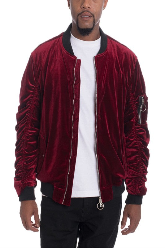 Slim Fit Bomber Jacket