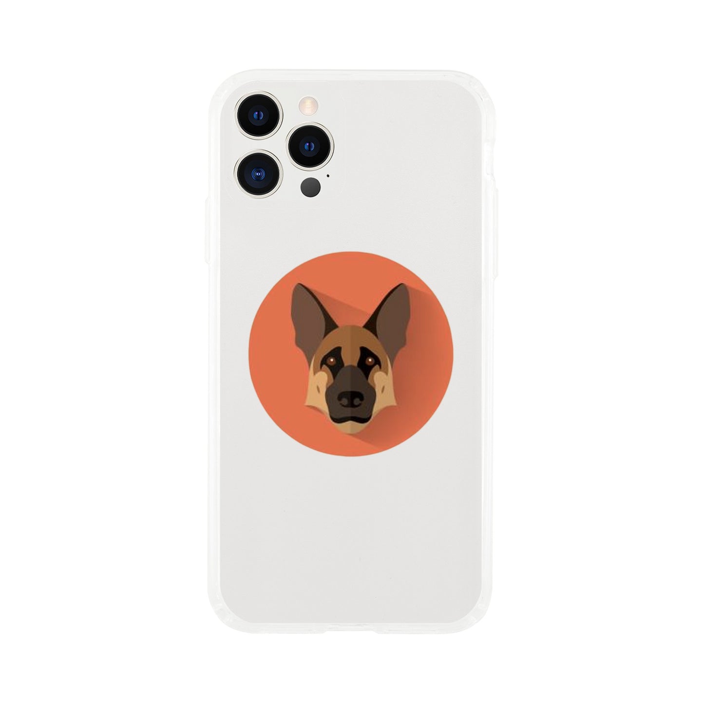 Shepherd Girl Orange iPhone Case