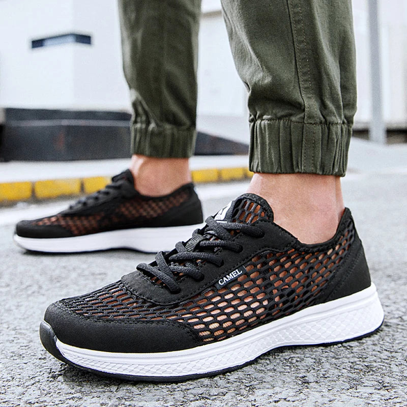 Men's Lightweight Mesh Sneakers - Perfect for Everyday Wear