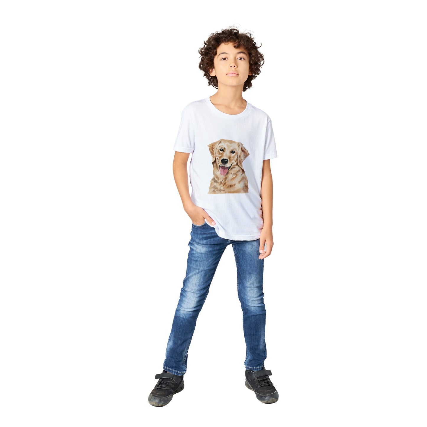 Golden Boy Color Pop(lg) Kid's T-Shirt