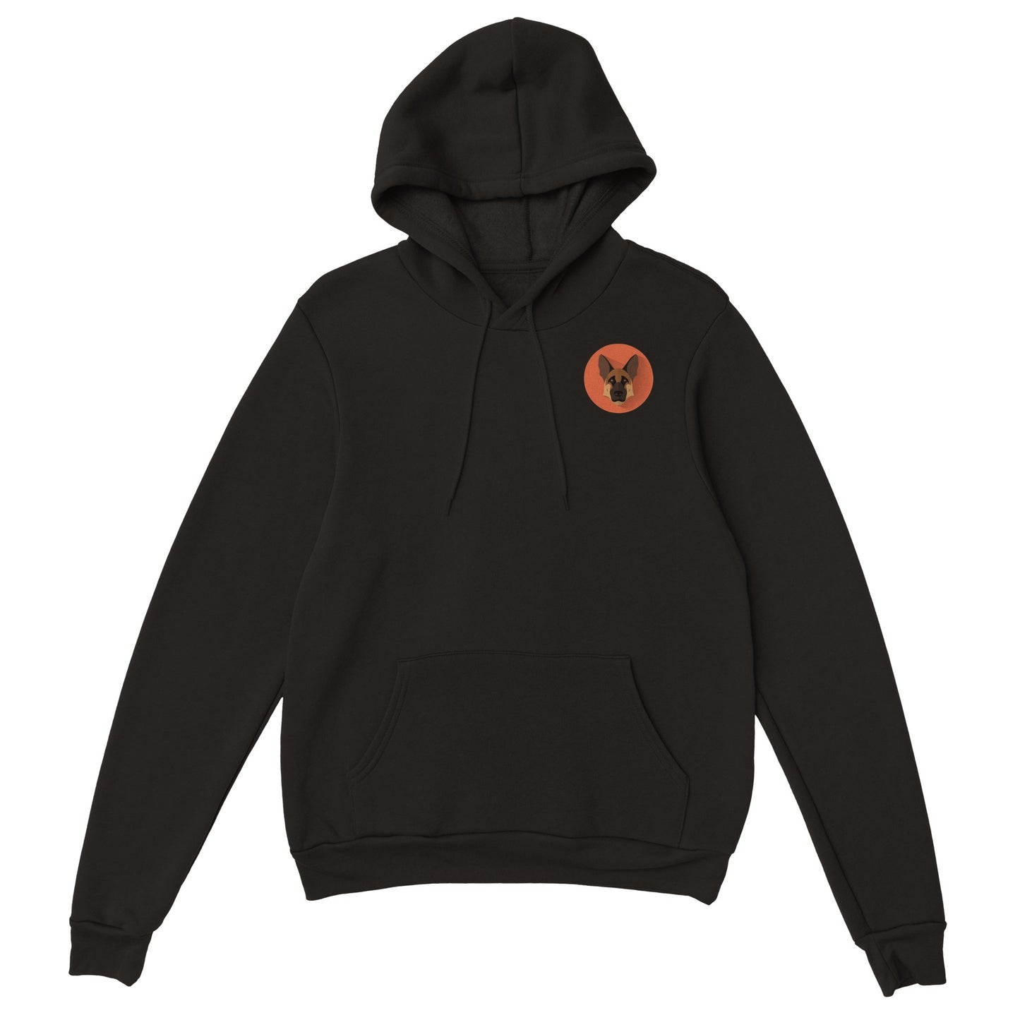 Shepherd Girl Orange Pullover Hoodie