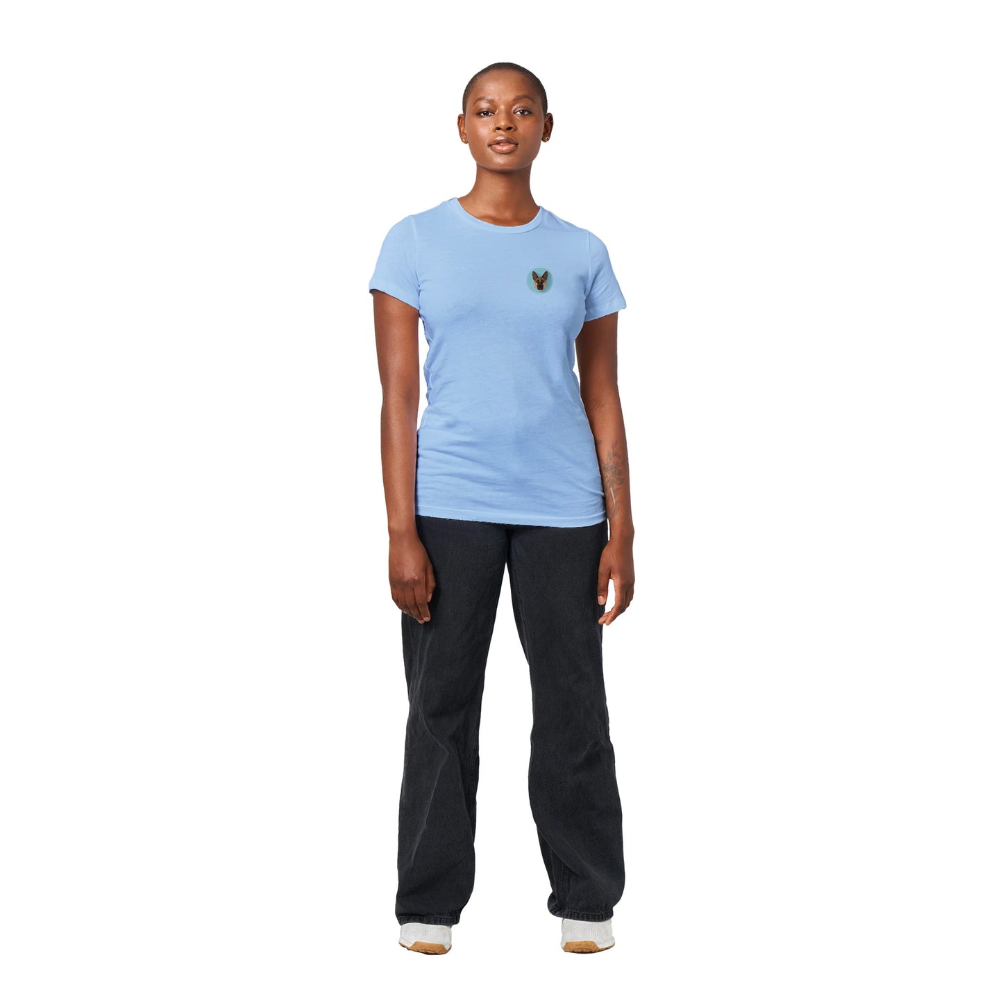 Shepherd Girl Blue Women's T-shirt