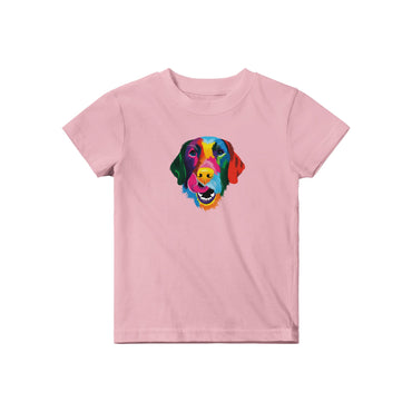 Color Silly Lab Printed Baby Crewneck T-shirt