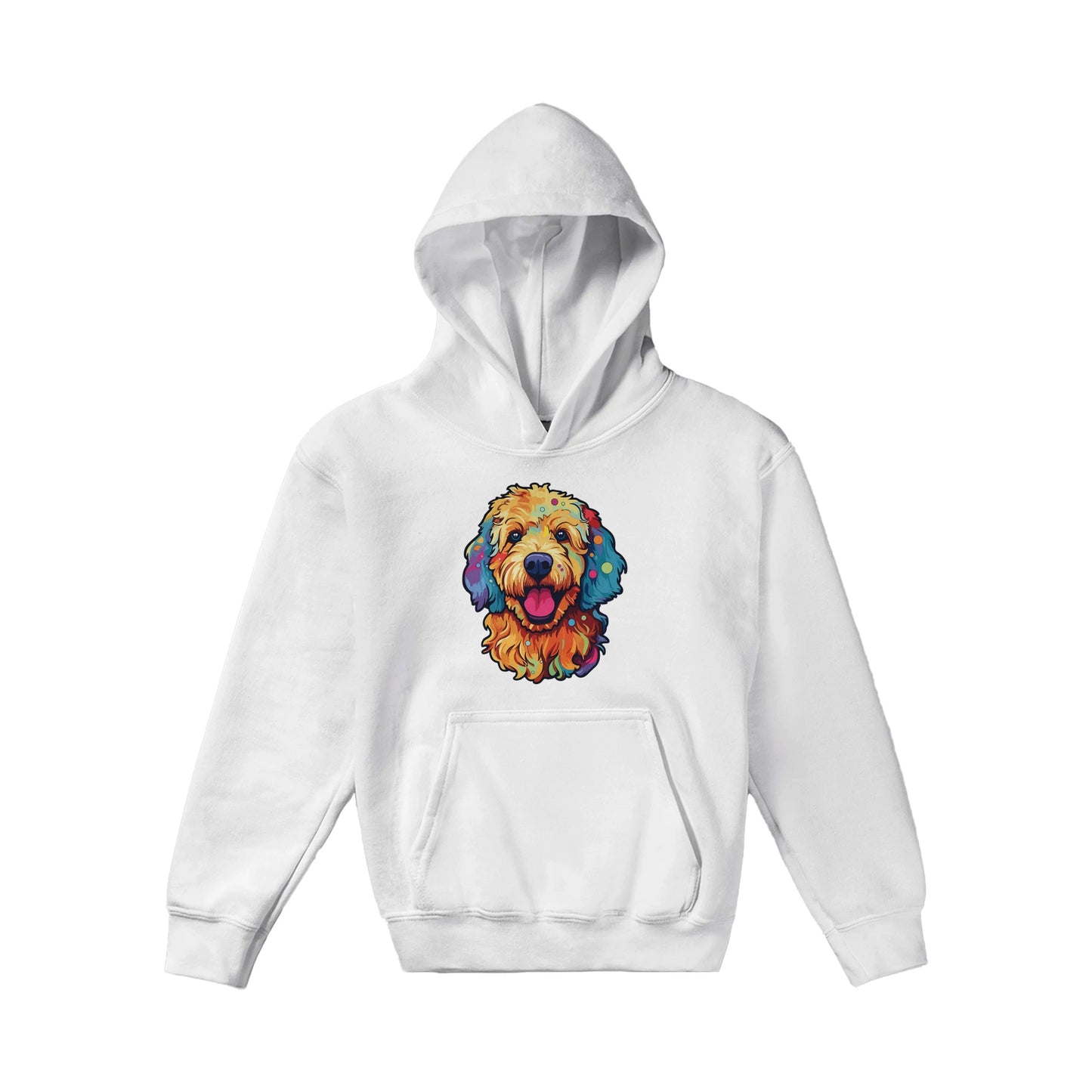 Doodle Boy Kid's Color Pop Hoodie