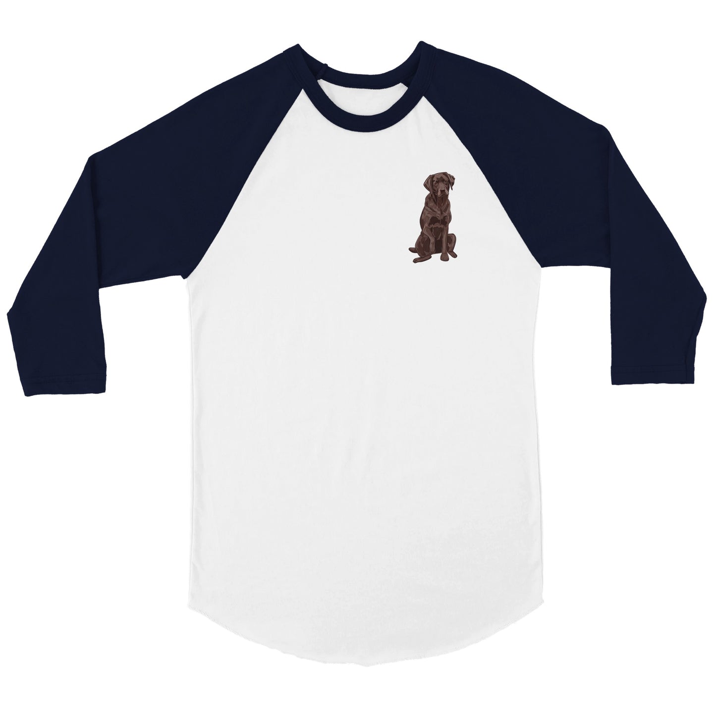 Cocoa Printed 3/4 sleeve Raglan T-shirt