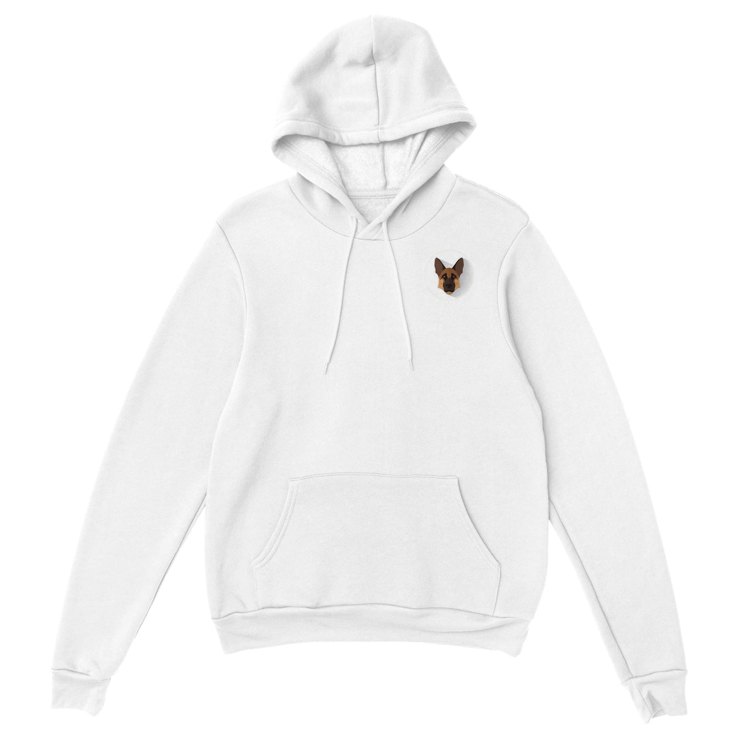 Shepherd girl White Pullover Hoodie