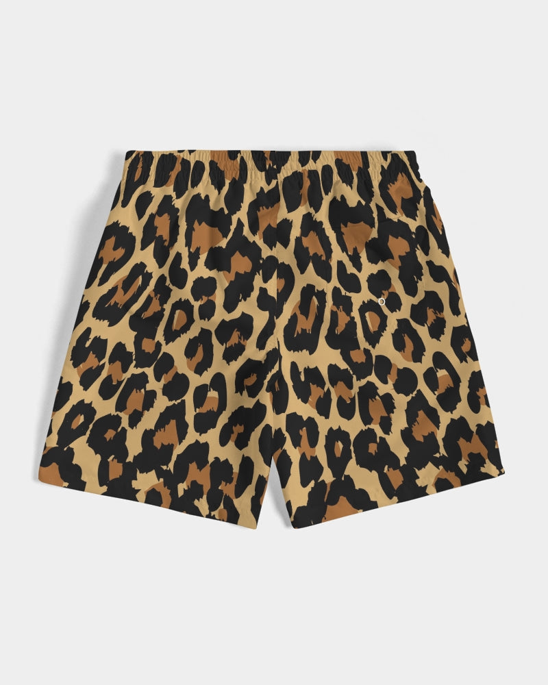 Animal Print 7" Classic Men Swim Trunk