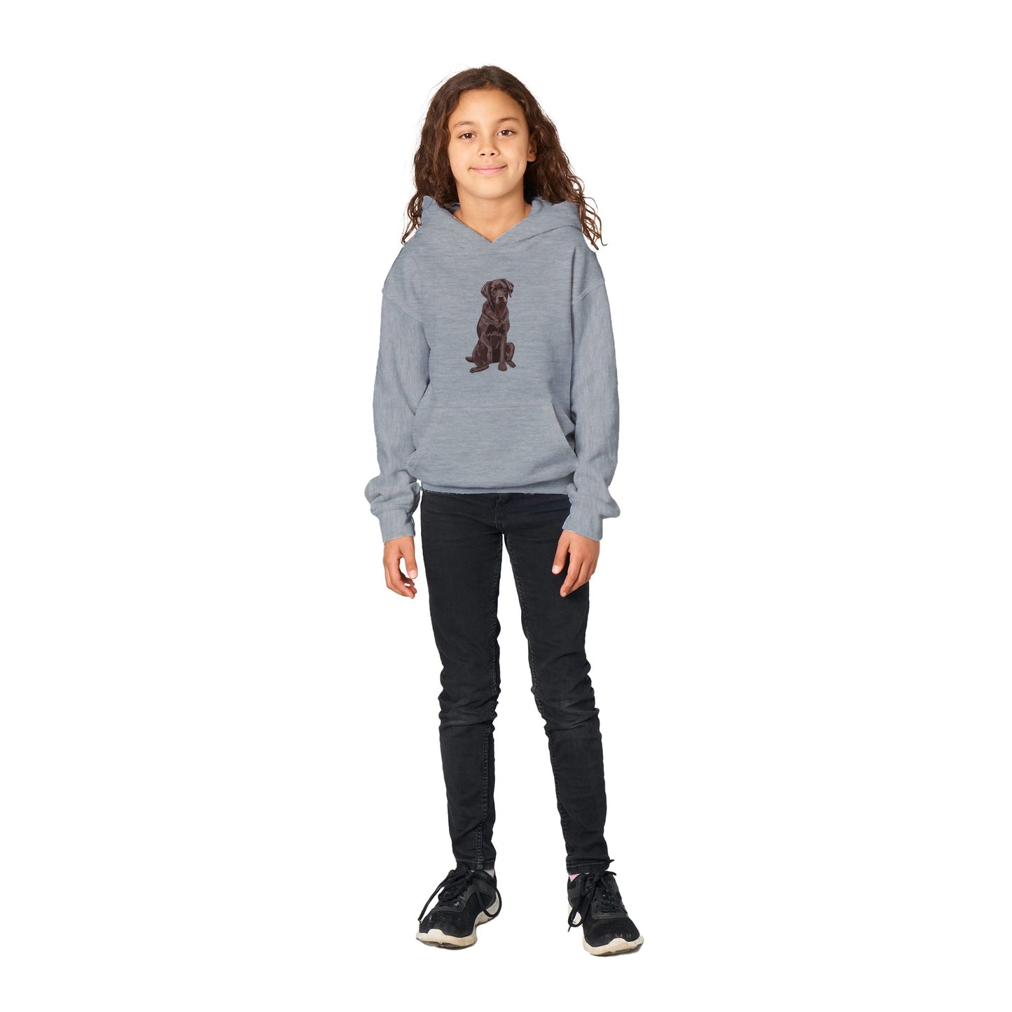 Cocoa Printed Kids Pullover Hoodie