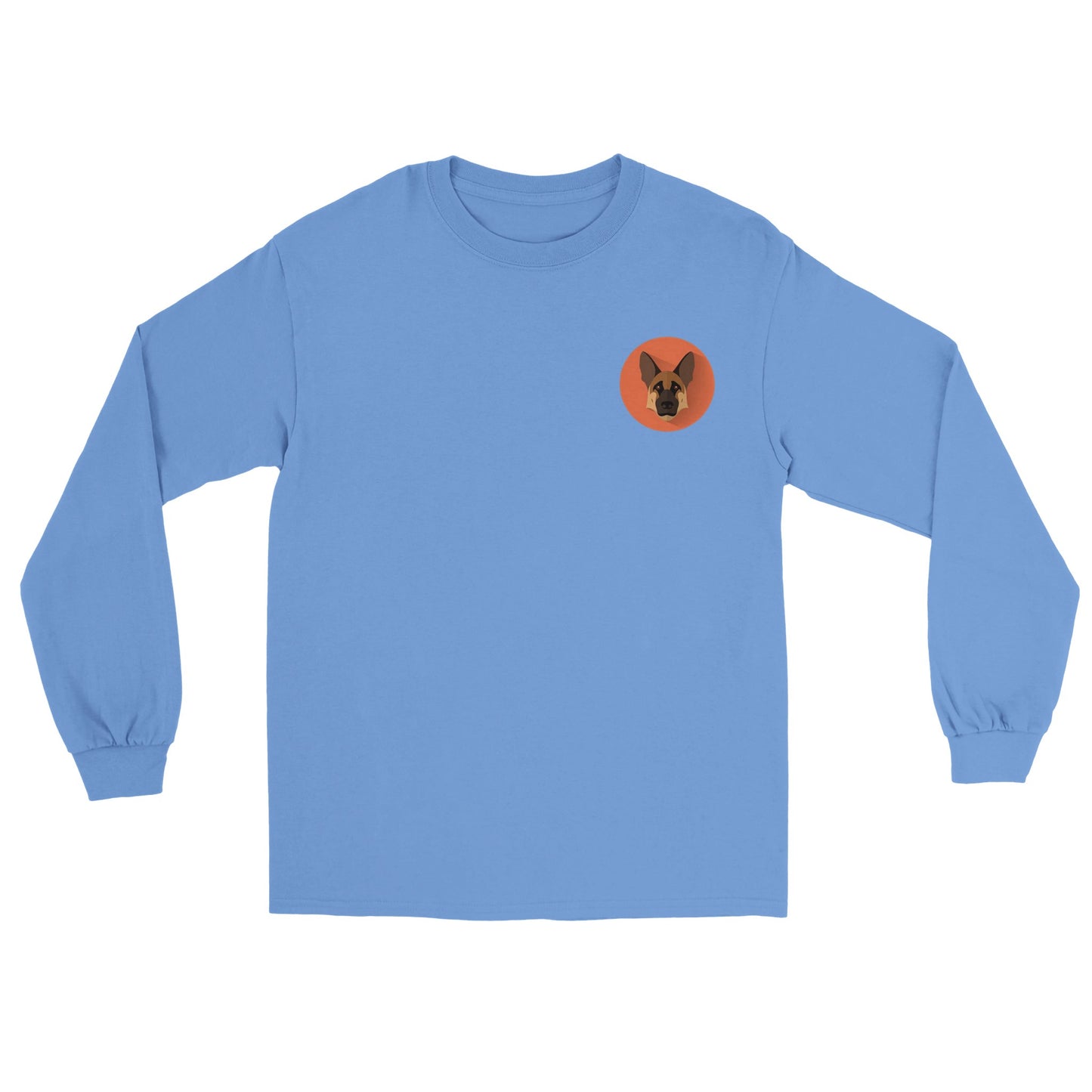 Shepherd Girl Orange Long-sleeve T-shirt