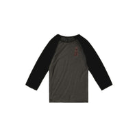 Cocoa Printed 3/4 sleeve Raglan T-shirt