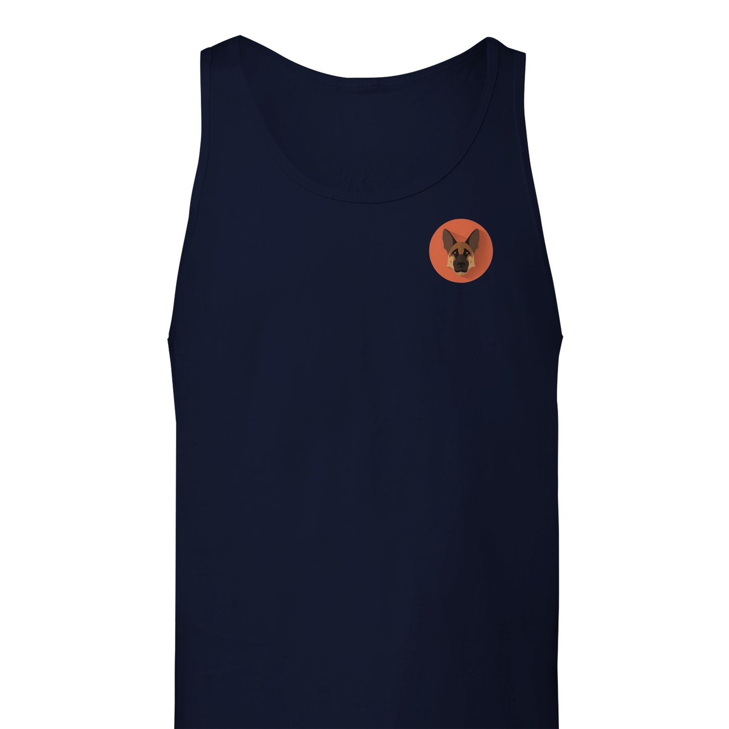 Shepherd Girl Orange Color Pop Tank