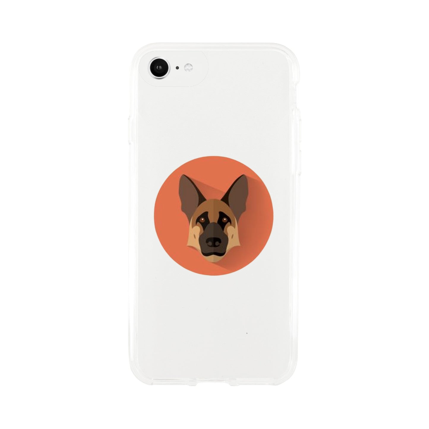 Shepherd Girl Orange iPhone Case