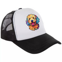 Doodle Boy Color Trucker Hat - Customizable