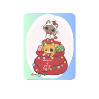 Christmas Kitties “Season of Joy” Magnet – Festive & Durable