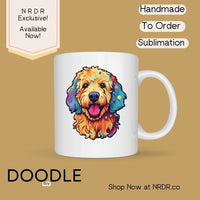 Doodle Boy 15 oz Classic White Mug