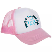 Paws & The Pink Life Trucker Hat